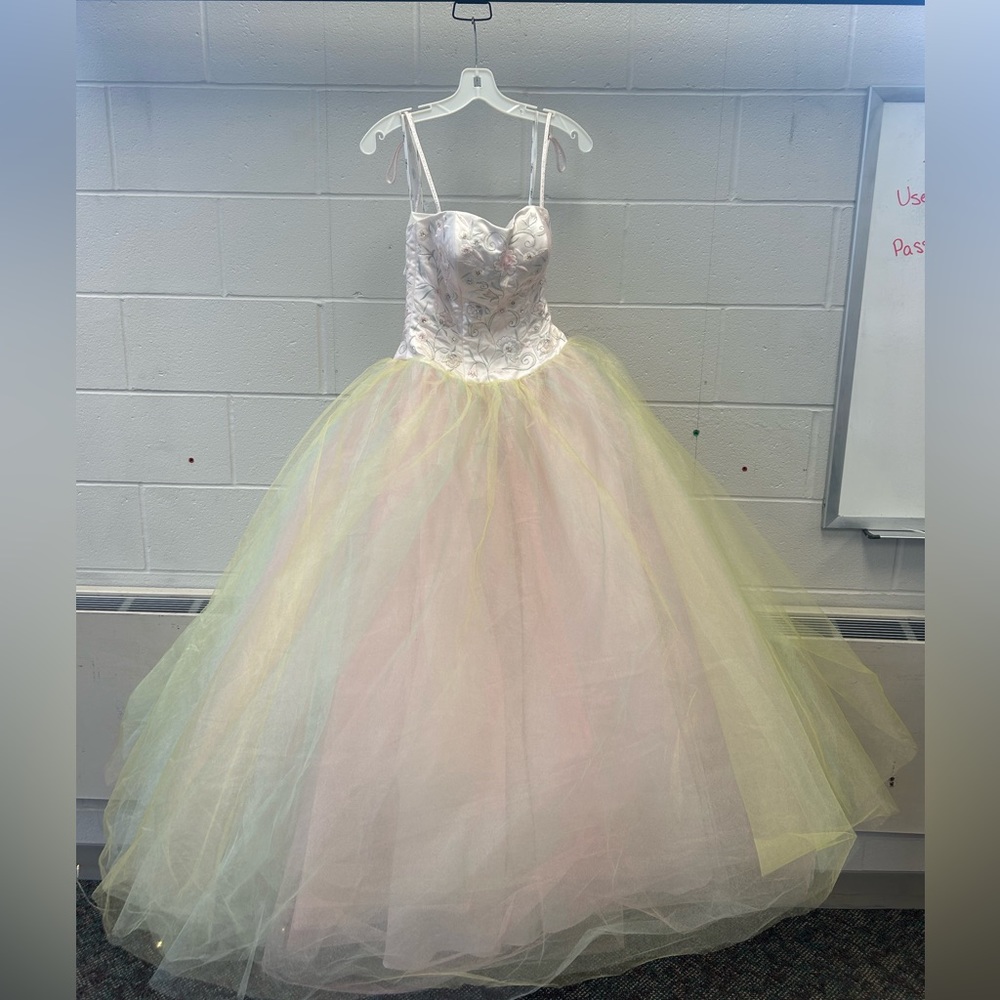 Tiffany designs, strapless dress